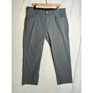 Denali Mens Performance Pants Dusty Grey 38x26 D747185S Outdoor Hiking Casual